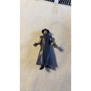 WWE Undertaker Mattel Elite Action Figure Black Trench Coat Wrestling